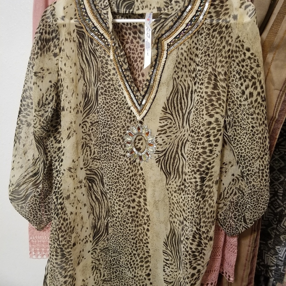 🌺 Womens tunic blouse